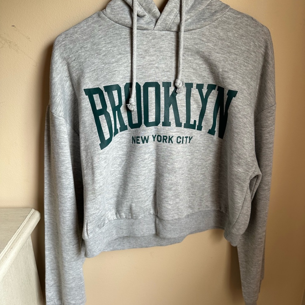 Gray Brooklyn Hoodie for Kids